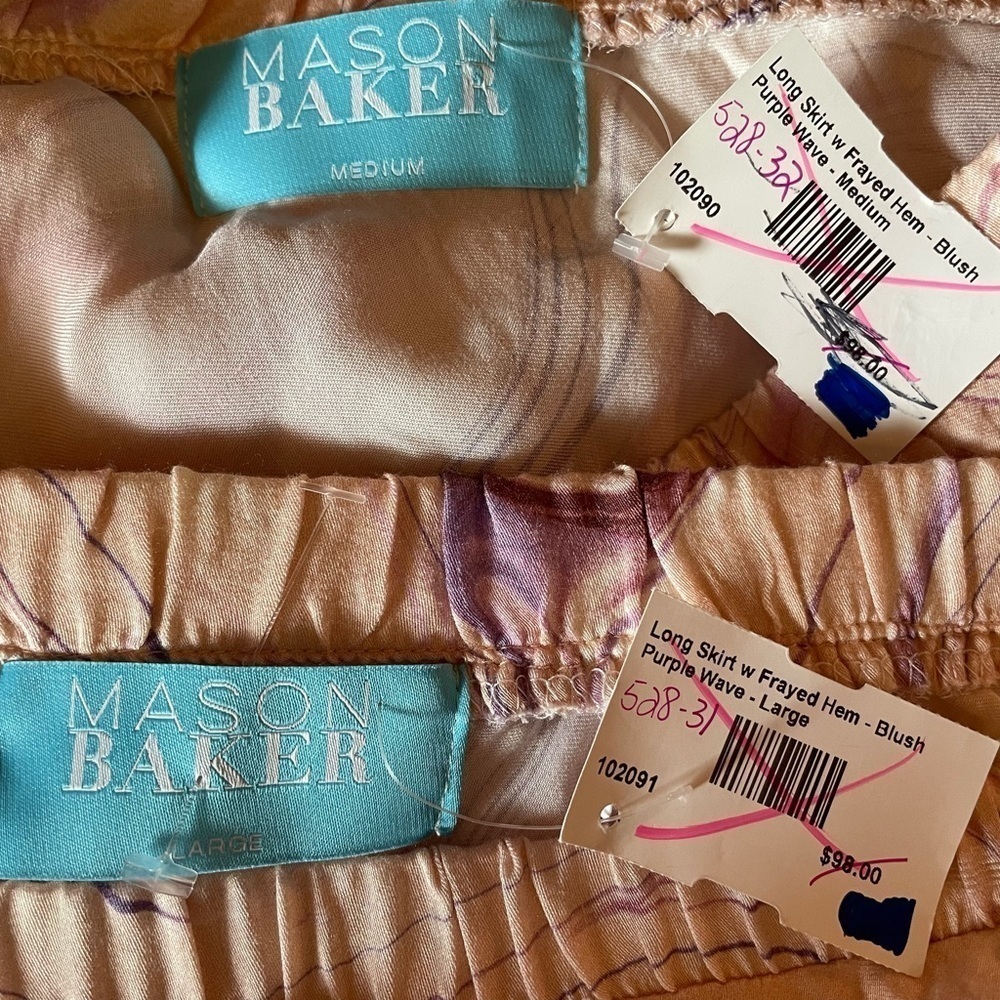 Olivaceous  Mason Baker long skirt - Picture 4 of 7